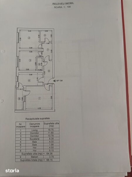 Drumul Taberei Apartament 3 camere 69 mp Exigent Plaza - faza 1!!